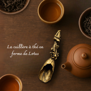 Cuillère à Thé Lotus en Laiton